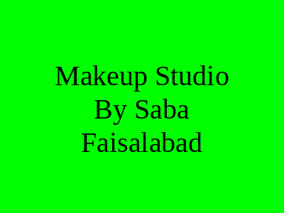 Makeup Studio by Saba Faisalabad