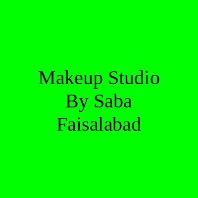 Makeup Studio by Saba Faisalabad