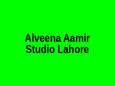 Alveena Aamir Studio Lahore