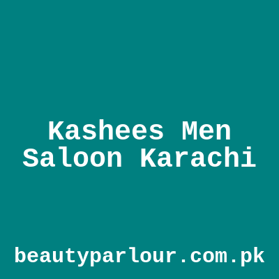 Kashee's Men Saloon Karachi