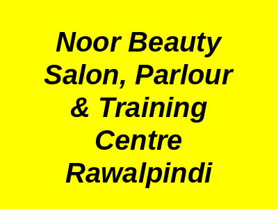 Noor Beauty Salon Rawalpindi