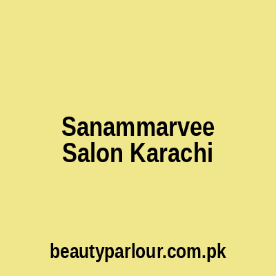 Sanam Marvee Salon Karachi