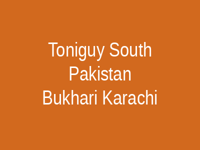 Toni&Guy South Pakistan Bukhari Karachi