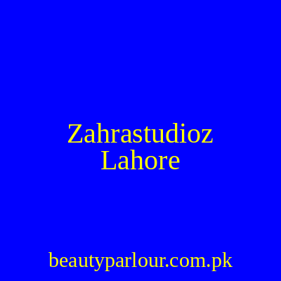 Zahrastudioz Lahore